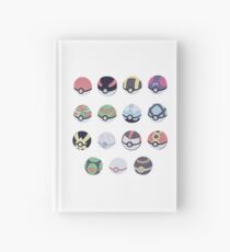 Pokemon Balls Hardcover Journal