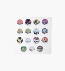 Pokemon Balls Art Board