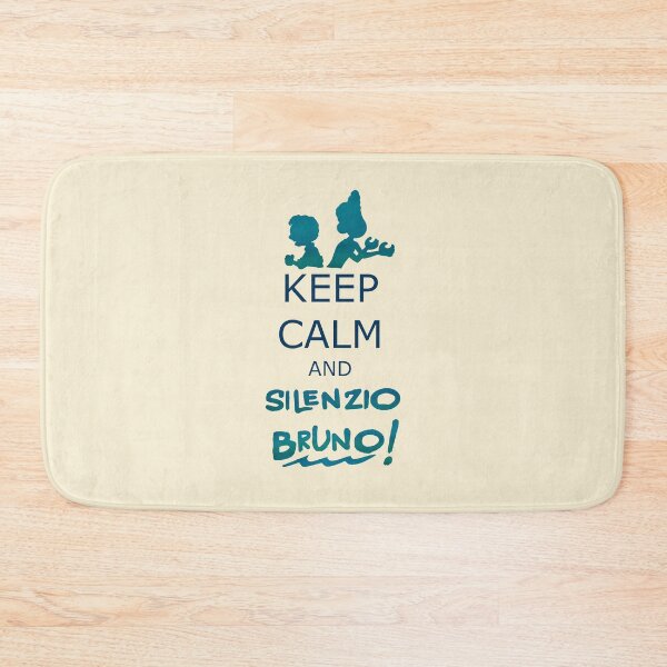 Item preview, Keep Calm and Silenzio Bruno - Luca Cartoon Inspirational Quote designed and sold by Smagnaferous.