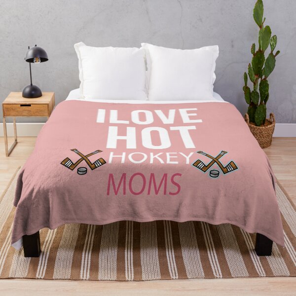Item preview, I Love Hot Hockey Moms,Hockey Mom Mothers Day designed and sold by so01.