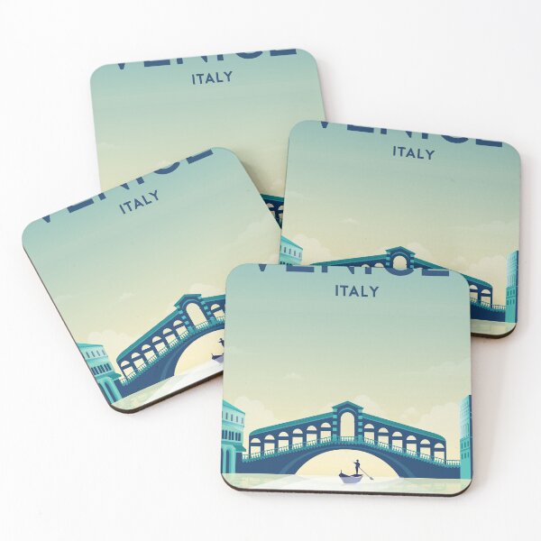 Item preview, Venice italy travel poster designed and sold by Arctic frame studio.