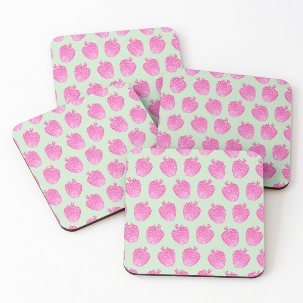 Item preview, pink strawberries designed and sold by Soramame.