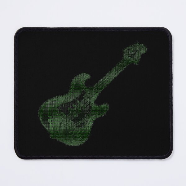Item preview, Guitar emoji Ascii Art designed and sold by CodingStore  ★★★★★.