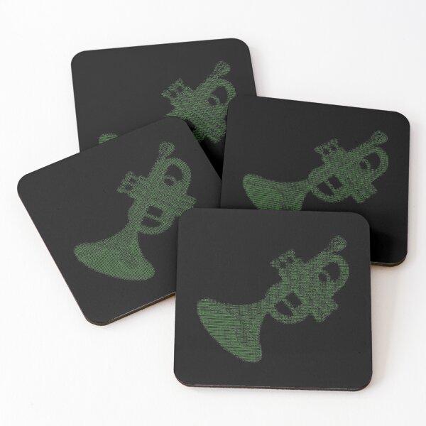 Item preview, Trumpet emoji Ascii Art designed and sold by CodingStore  ★★★★★.