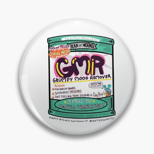 Item preview, Kan-of-Worms Brand :: Grumpy Mood remover designed and sold by NeatlineFX.