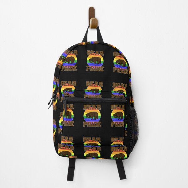 Item preview, Bold Bear Pride Design with a Brown Bear designed and sold by LthrDaddyBear.