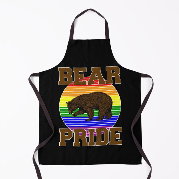Item preview, Bold Bear Pride Design with a Brown Bear designed and sold by LthrDaddyBear.