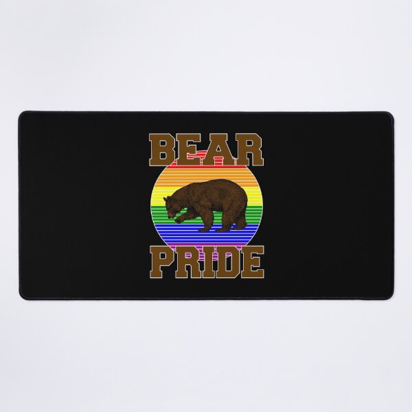Item preview, Bold Bear Pride Design with a Brown Bear designed and sold by LthrDaddyBear.