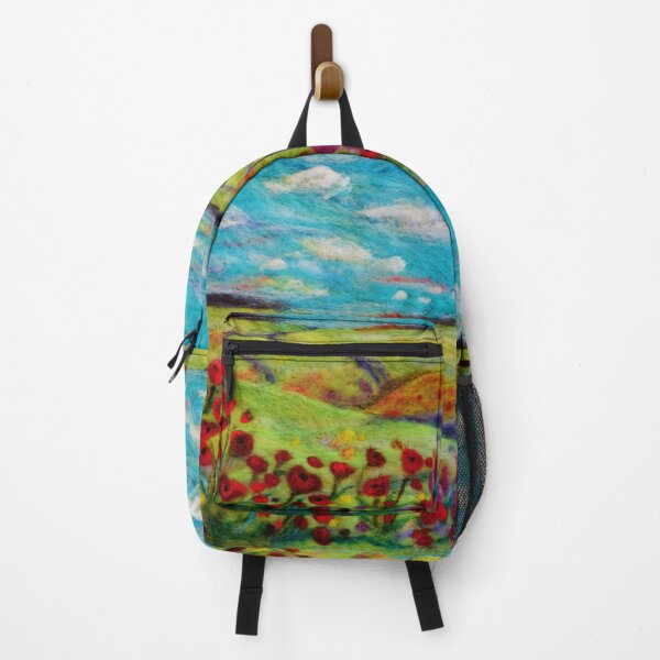 Item preview, Poppy Field floral design Redbubble clothing and home accessories designed and sold by Winnie Tam.