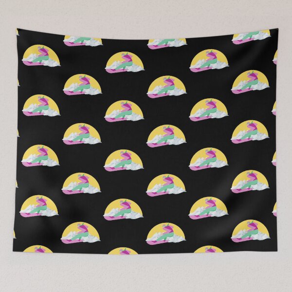 Item preview, Snowboarding into the Sunset with Mountains designed and sold by Cardinal Designs.
