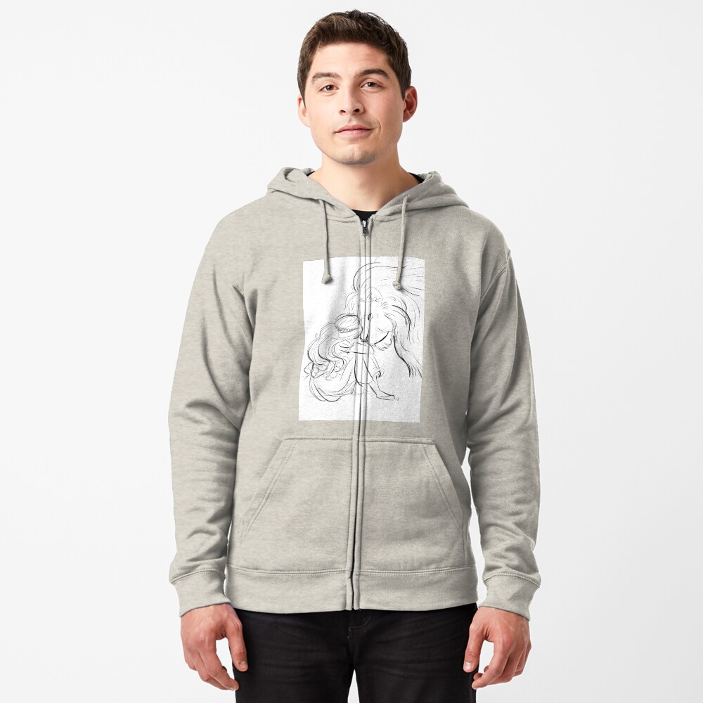 Item preview, Zipped Hoodie designed and sold by unicorndoodles.