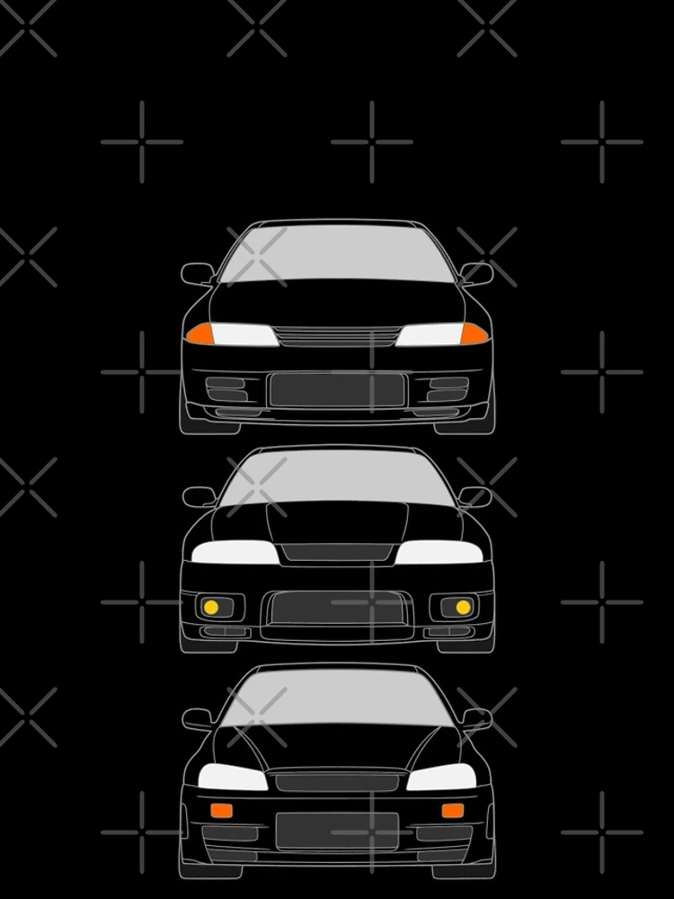 Thumbnail 4 of 4, iPhone Case, Nissan Skyline R32 R33 R34 GTR designed and sold by EdimDesign.