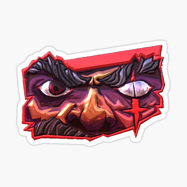 "Seeing Red CSGO Sticker" Sticker for Sale by WhereIsTheArt Redbubble
