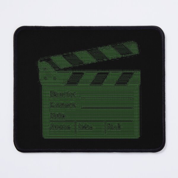 Item preview, Clapper board emoji Ascii Art designed and sold by CodingStore  ★★★★★.