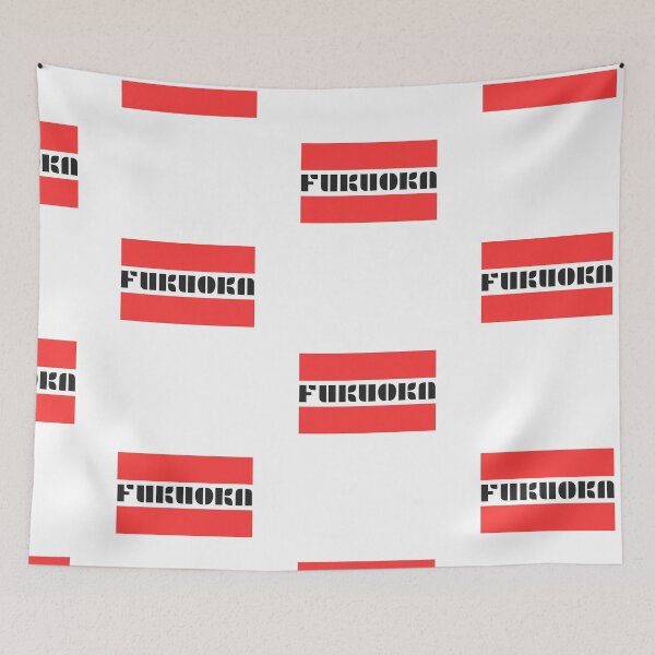 Item preview, Fukuoka Japan, big japanese cities designed and sold by SuperiorPrints.