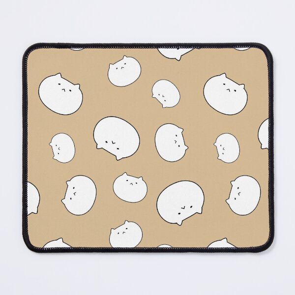Item preview, Cat Doodle Pattern - Beige/Ivory/Brown designed and sold by KTJoh.