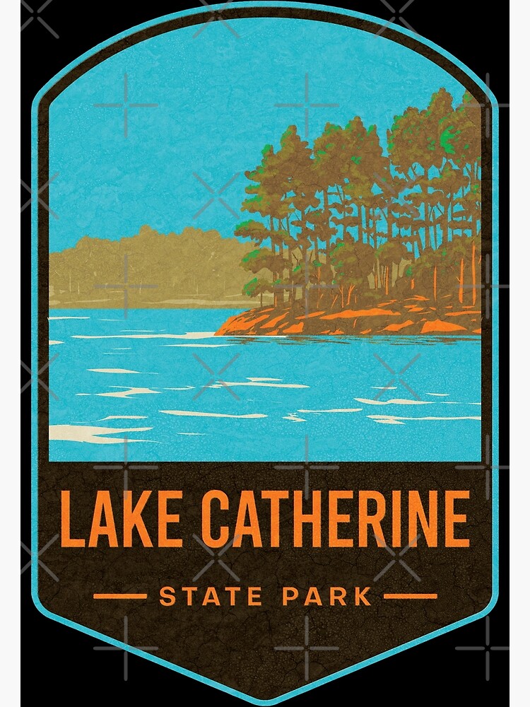 "Lake Catherine State Park" Poster for Sale by JordanHolmes Redbubble