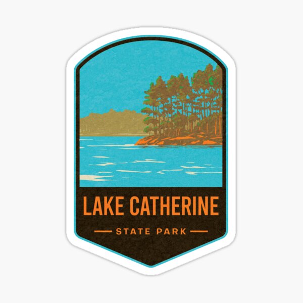 "Lake Catherine State Park" Sticker for Sale by JordanHolmes Redbubble