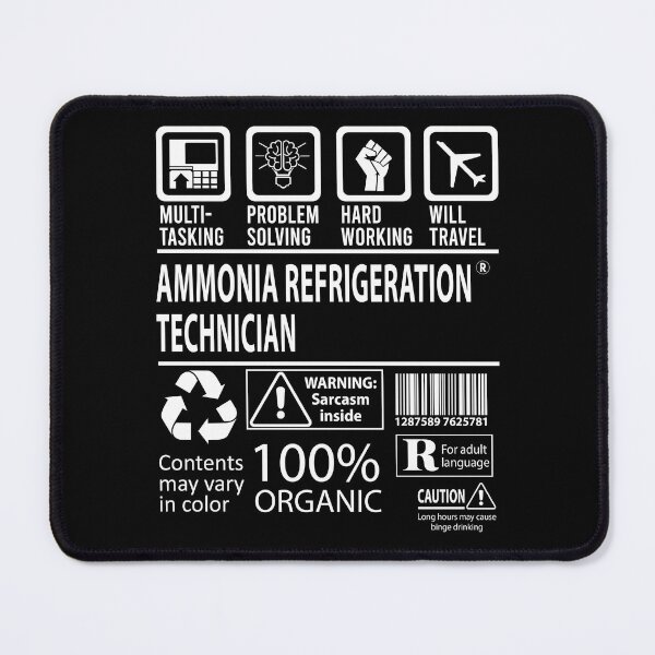 Item preview, Ammonia Refrigeration Technician T Shirt - MultiTasking Certified Job Gift Item Tee designed and sold by sabinacsnm.