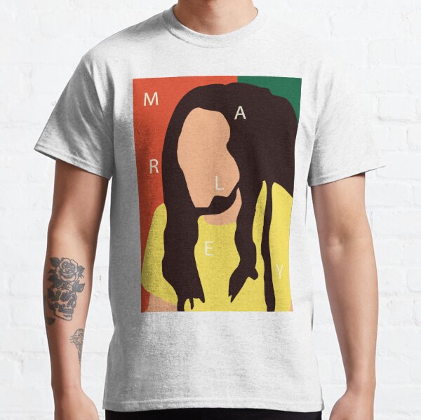 Bob Marley Portrait Pop Art Classic T-Shirt
