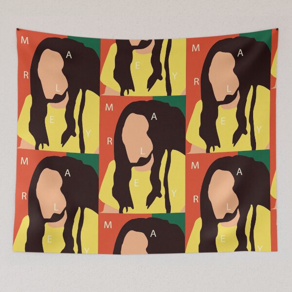 Item preview, Bob Marley Portrait Pop Art designed and sold by Capucine Repussard.