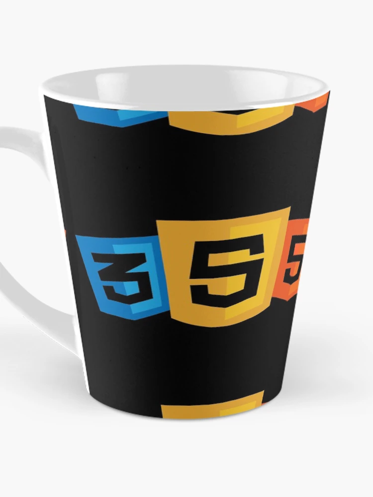 Thumbnail 3 of 4, Coffee Mug, HTML - CSS - Javascript - Web Developer - designed and sold by C-DesignsMerch.