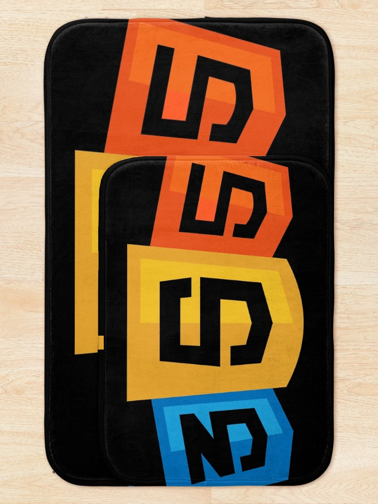 Thumbnail 5 of 6, Bath Mat, HTML - CSS - Javascript - Web Developer - designed and sold by C-DesignsMerch.