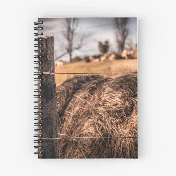 Item preview, Fencepost Hay And Cattle On The Hill designed and sold by Jim Love.