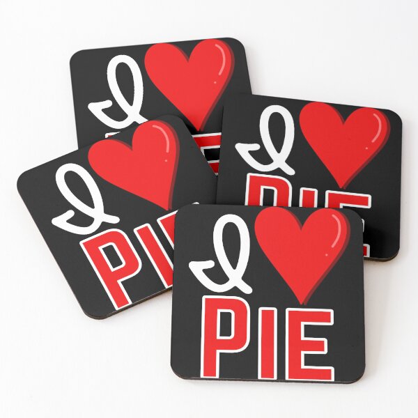 Item preview, I love Pie,  Funny Prank Gag Gift Design designed and sold by Constant Readers.