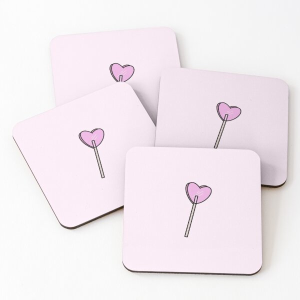 Item preview, Pink Heart Lollipop designed and sold by Creative Brat Design Studio.