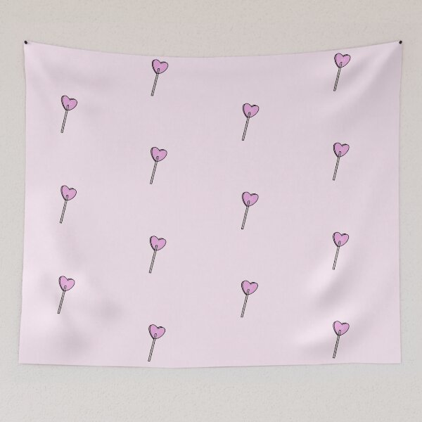 Item preview, Pink Heart Lollipop designed and sold by Creative Brat Design Studio.