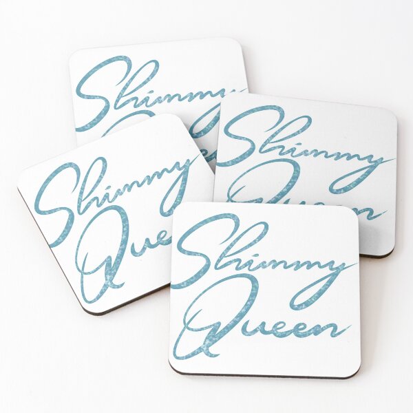 Item preview, Shimmy Queen Sparkly Blue designed and sold by meleyart.
