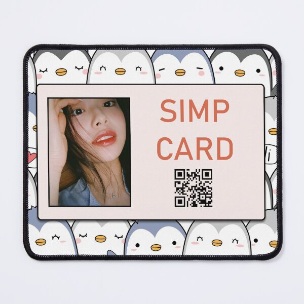 Item preview, Simp Card with Pengu's!! designed and sold by Chuutopia.