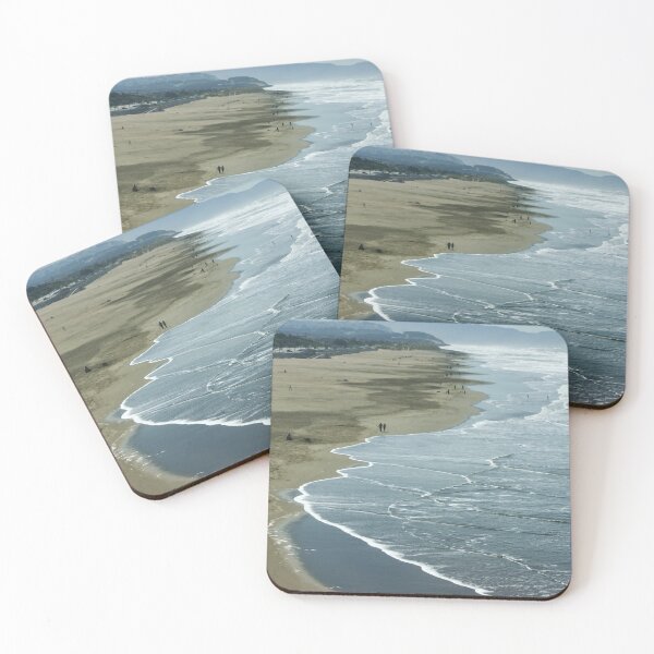 Item preview, San Francisco Fog - Ocean Beach Rolling Surf designed and sold by Georgia Mizuleva.