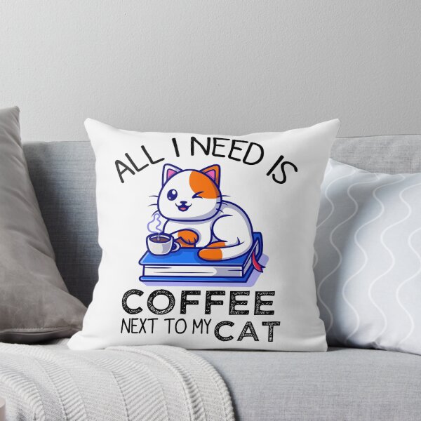 Item preview, All I Need Is Coffee And My Cat, Coffee Men And Women designed and sold by mHmShop.