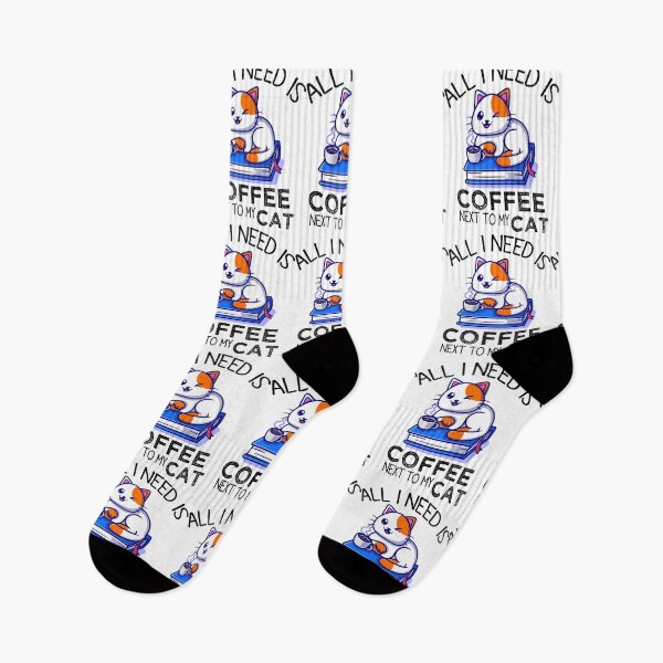 Item preview, All I Need Is Coffee And My Cat, Coffee Men And Women designed and sold by mHmShop.