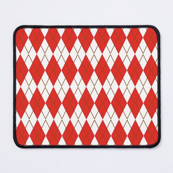 Item preview, Argyle Check Pattern (Red White) designed and sold by Joricherry.
