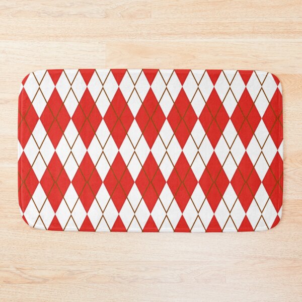 Item preview, Argyle Check Pattern (Red White) designed and sold by Joricherry.