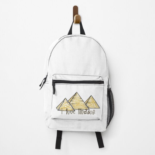 Item preview, " I Love Hudson " In Hieroglyphics / Egyptian Hieroglyphics And Pyramids / Valentines Day New Year Birthday And Christmas Gift For Your Lover designed and sold by Man Of Pixels.