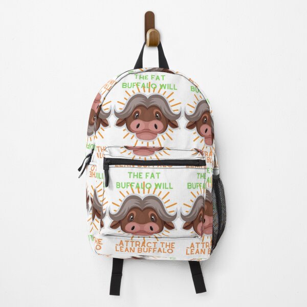 Item preview, Funny Buffalo, Proverb: The fat buffalo will attract the lean buffalo. designed and sold by Hinny8.