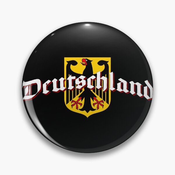 Item preview, Deutschland - Germany Curved with Coat of Arms designed and sold by Jukka Heilimo.