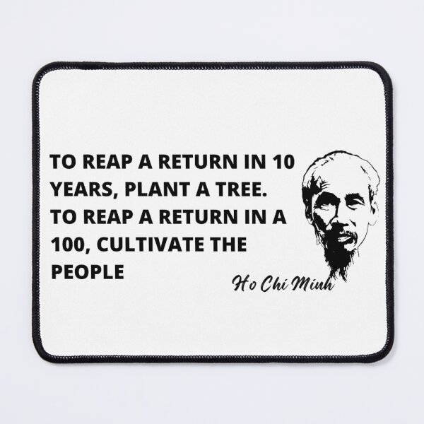 Item preview, Ho Chi Minh quote-  "Cultivate the People" designed and sold by Tony Cisse.