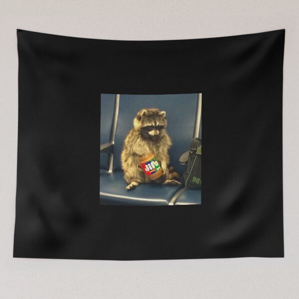 Item preview, Snackin Raccoon designed and sold by Pozer Designs.