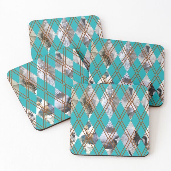 Item preview, Argyle Check Pattern (Greek teal) designed and sold by Joricherry.