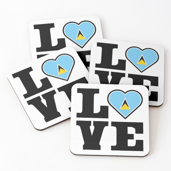 Item preview, I Love St Lucia designed and sold by IdentiTee Studios.