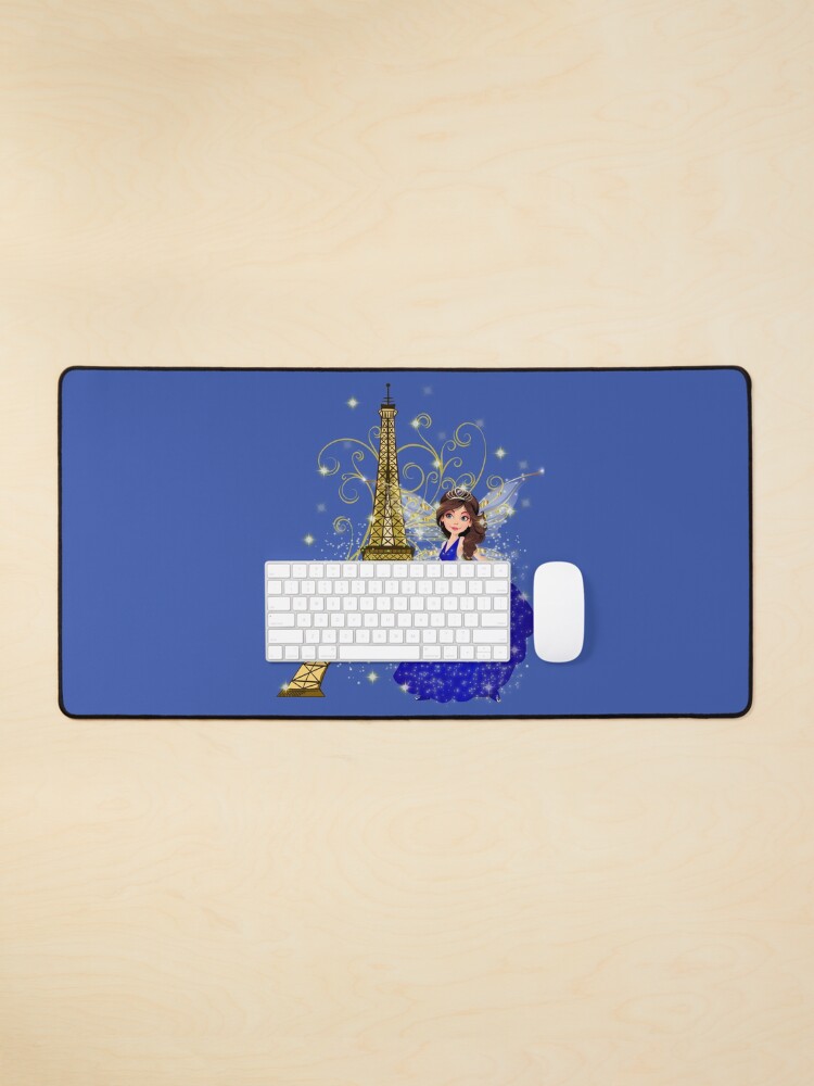 Thumbnail 1 of 5, Mouse Pad, Gigi's Magical Parisian Holiday™ designed and sold by TeelieTurner.