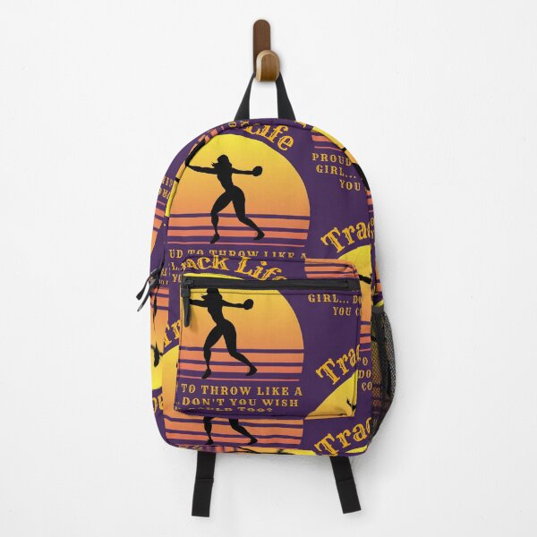 Item preview, Track Life: Proud to Throw like a Girl designed and sold by EddieB1979.