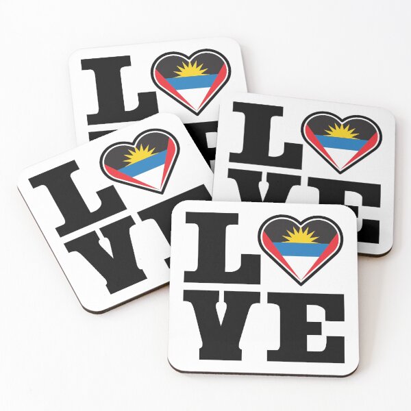 Item preview, I Love Antigua and Barbuda designed and sold by IdentiTee Studios.