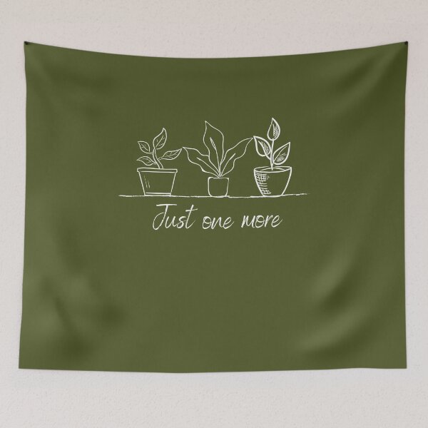 Item preview, Just One More Plant, Plant Lady, Plant Lover Gift, Gardening, Plant Mom, Funny Plant, Botanical designed and sold by CINE-STORE.