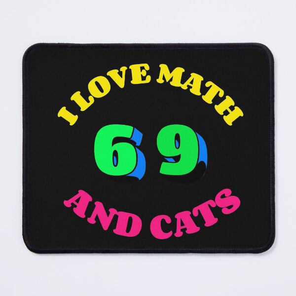 Item preview, I LOVE MATH AND CATS FUNNY SAYING T-SHIRT designed and sold by BestCoolStuff.